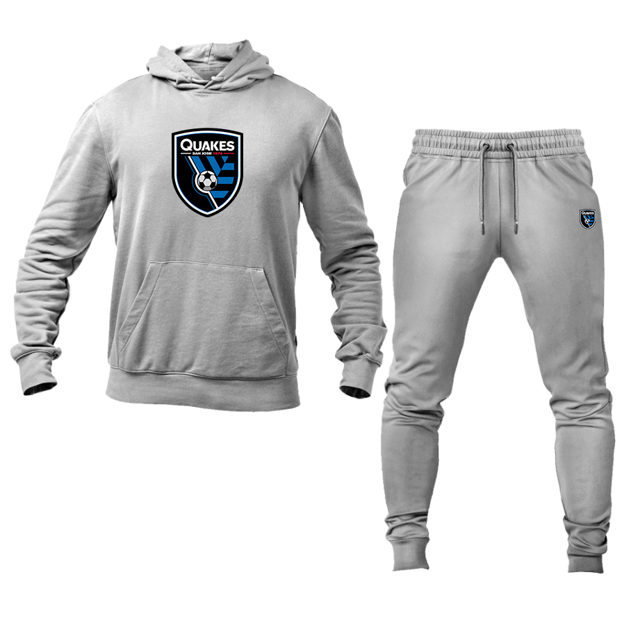 Men's San Joke Earthquakes Hoodie and Joggers Set