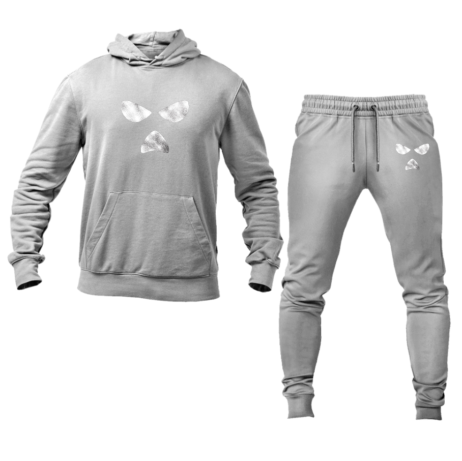 Men's Knee Cap Fine Art Hoodie and Joggers Set