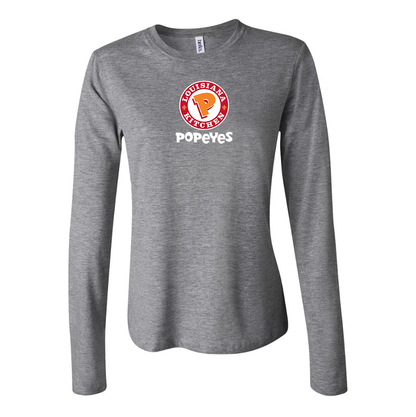 Women's Popeyes Louisiana Kitchen Long Sleeve T-Shirt