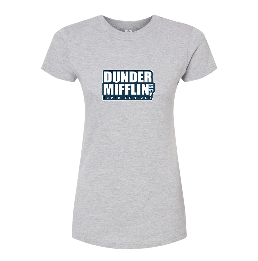 Women's Dunder Mifflin Round Neck T-Shirt