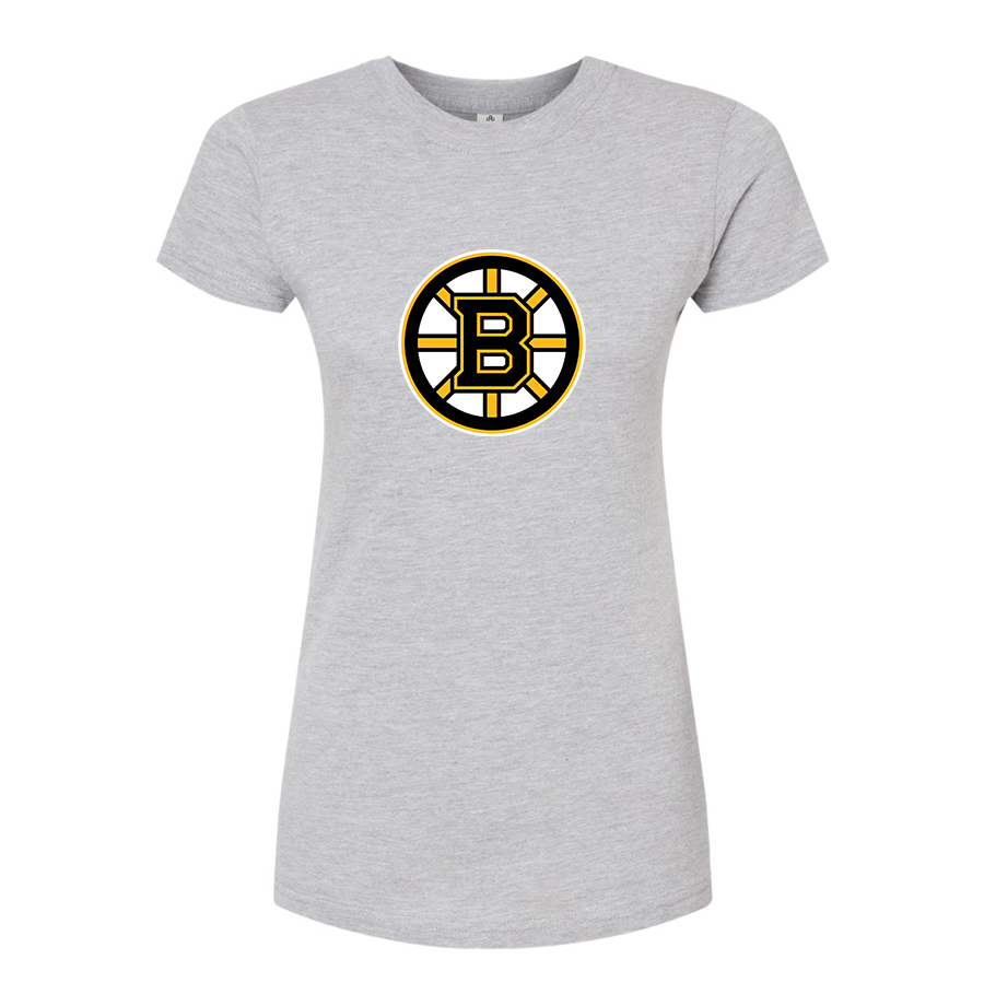 Women's  NHL Boston Bruins Round Neck T-Shirt