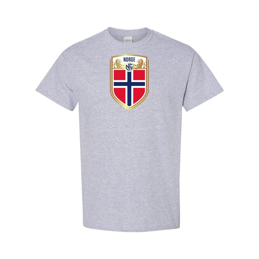 Men's Norway Soccer Cotton T-shirt