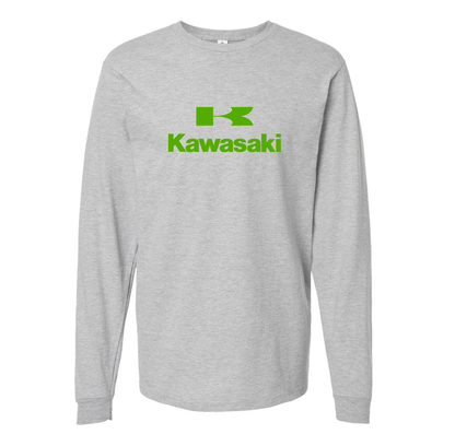 Youth's Kawasaki Bike Motorcycle Long sleeves T-Shirt