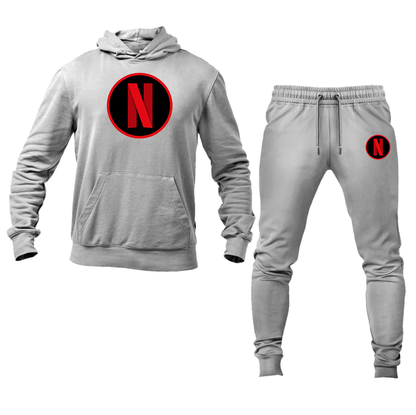 Men's Netflix Hoodie and Joggers Set