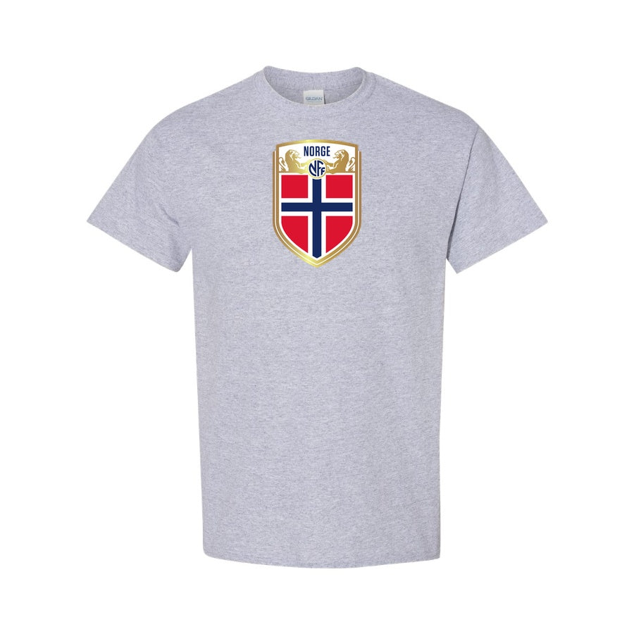 Youth's Norway Soccer Cotton T-Shirt