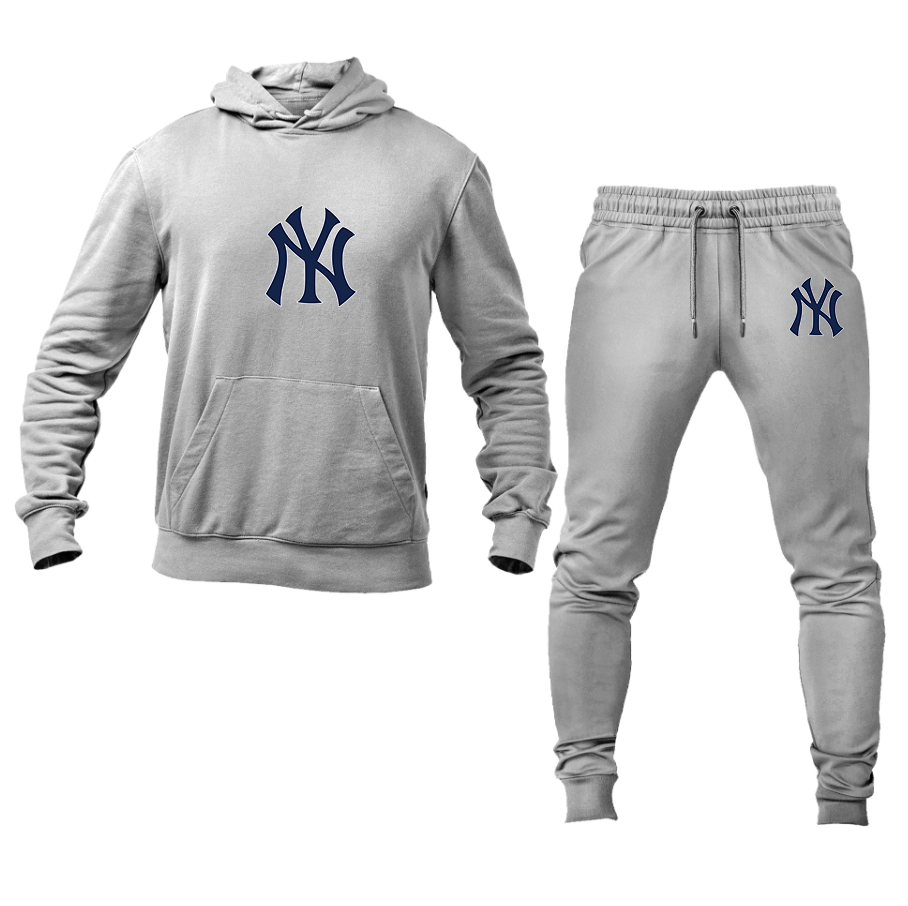 Men's New York NY Yankees Baseball Hoodie and Joggers Set