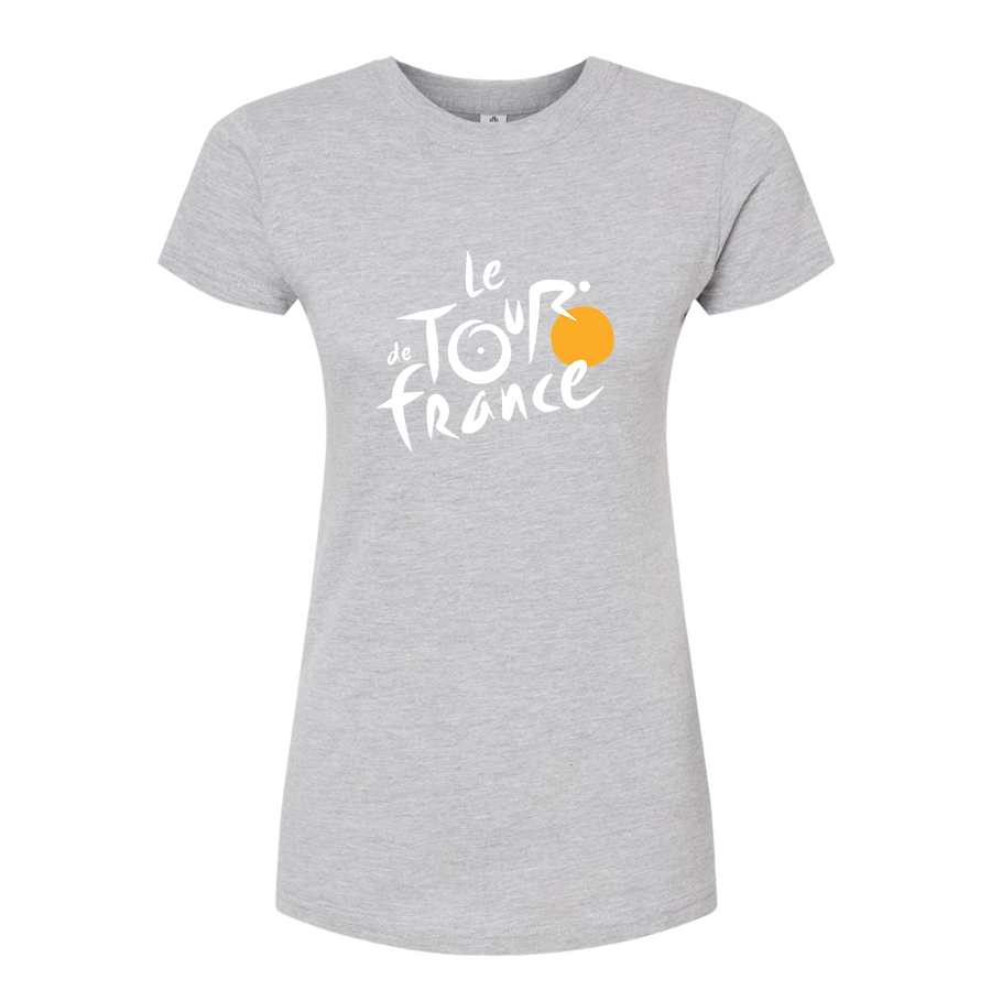 Women's Le Tour De France Round Neck T-Shirt