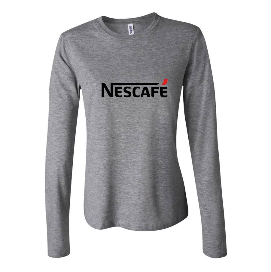 Women's Nescafe Long Sleeve T-Shirt