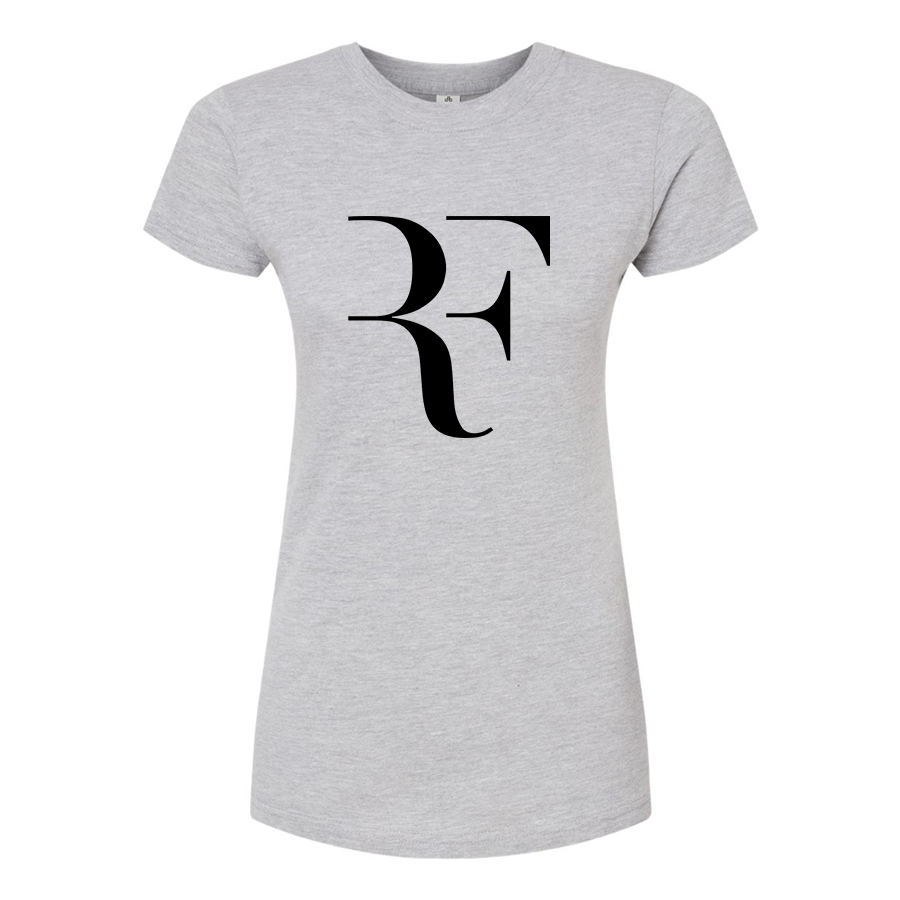 Women's Roger Federer Round Neck T-Shirt