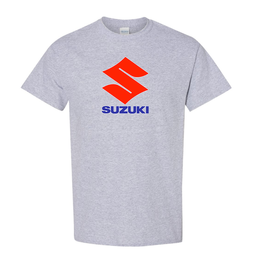 Men's Suzuki Bike Motorcycle Cotton T-Shirt
