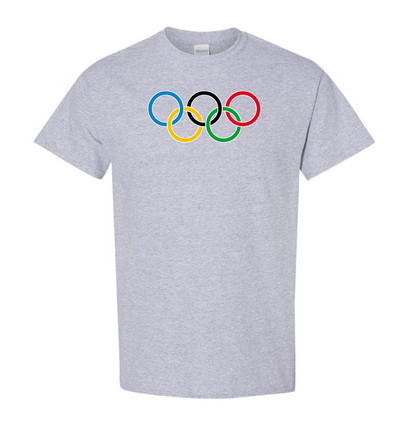 Youth Olympics Rings Cotton T-Shirt