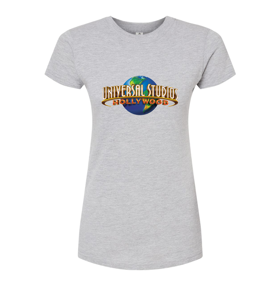 Women's Universal Studio Hollywood Round Neck T-Shirt