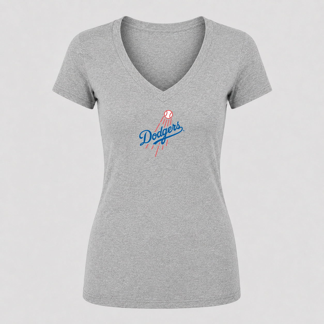 Women's Los Angeles Dodgers V-Neck T-Shirt