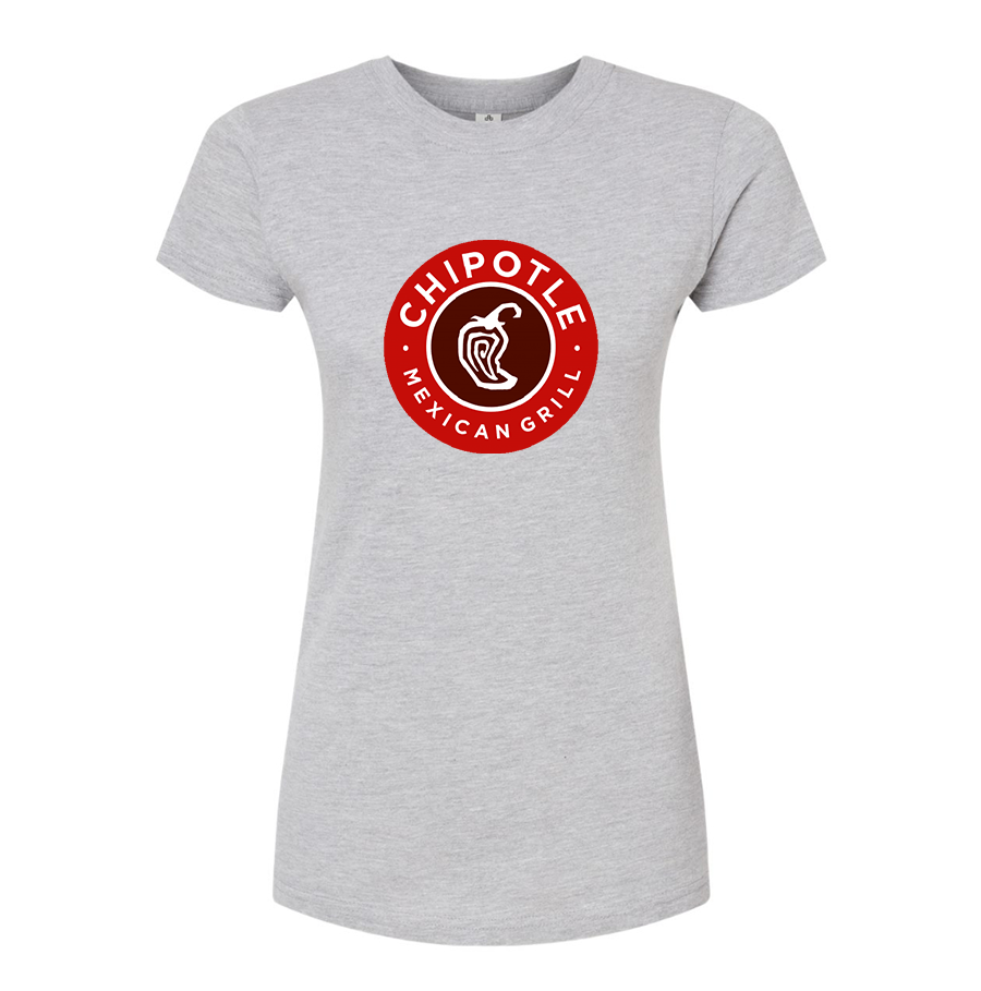 Women's Chipotle Mexican Grill Round Neck T-Shirt