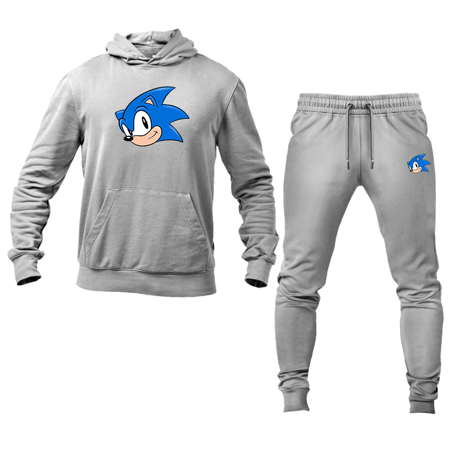 Men's Sonic the Hedgehog Hoodie and Joggers Set