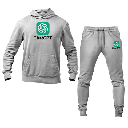 Men's ChatGPT Hoodie and Joggers Set