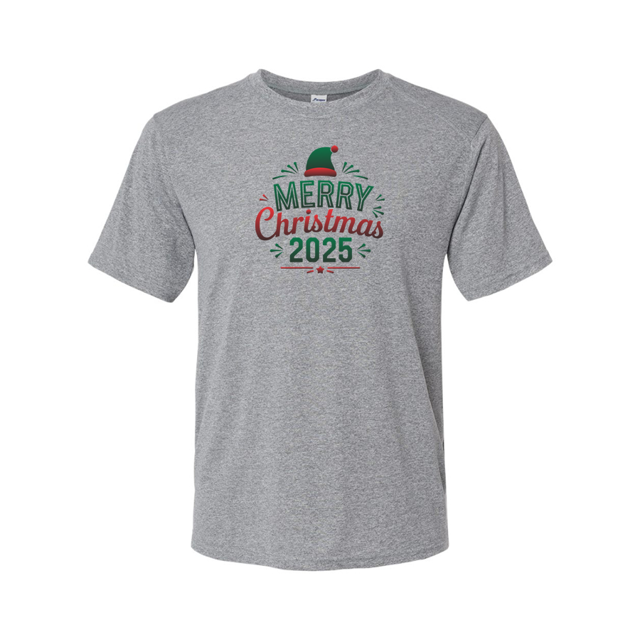 Youth's Merry Christmas 2025 Performance T-Shirt