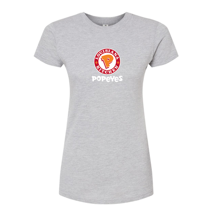 Women's Popeyes Louisiana Kitchen Round Neck T-Shirt