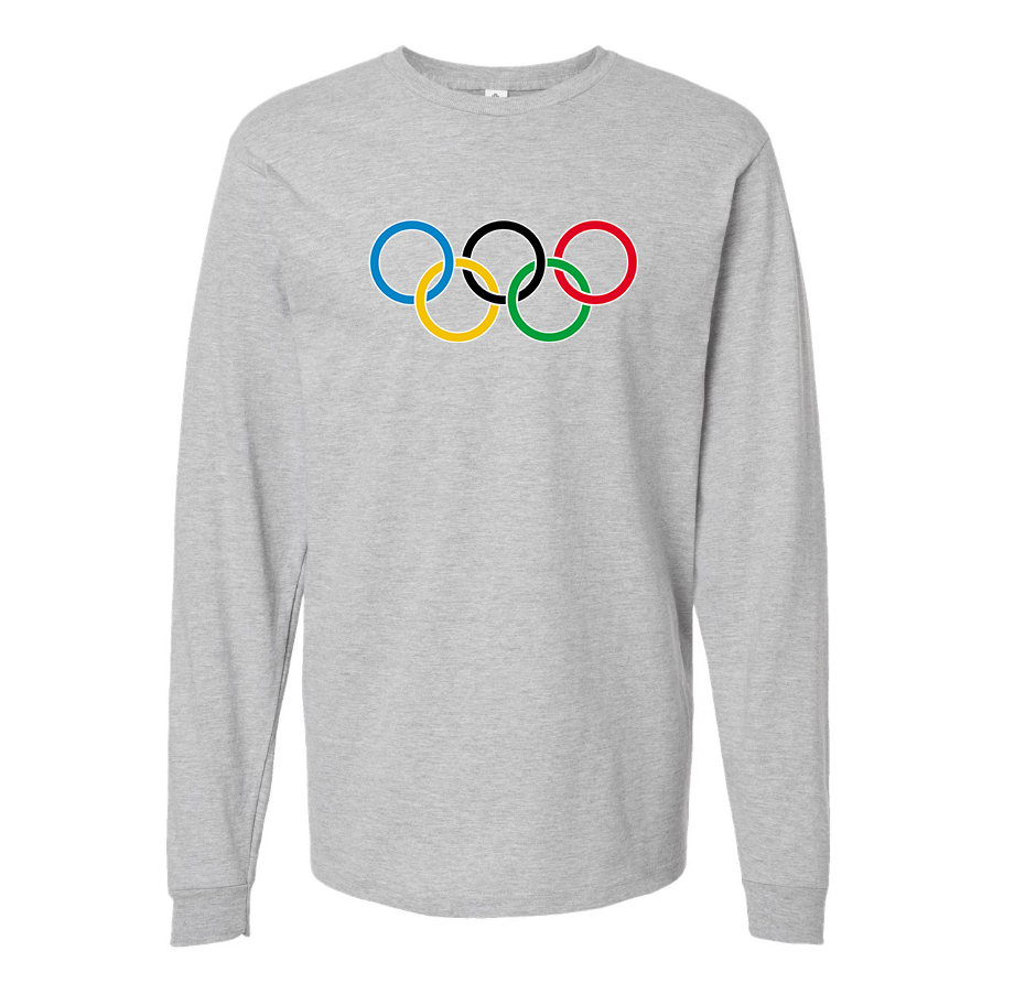 Men's Olympics Rings Long sleeves T-Shirt