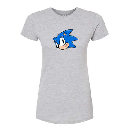 Women's Sonic the Hedgehog Round Neck T-Shirt