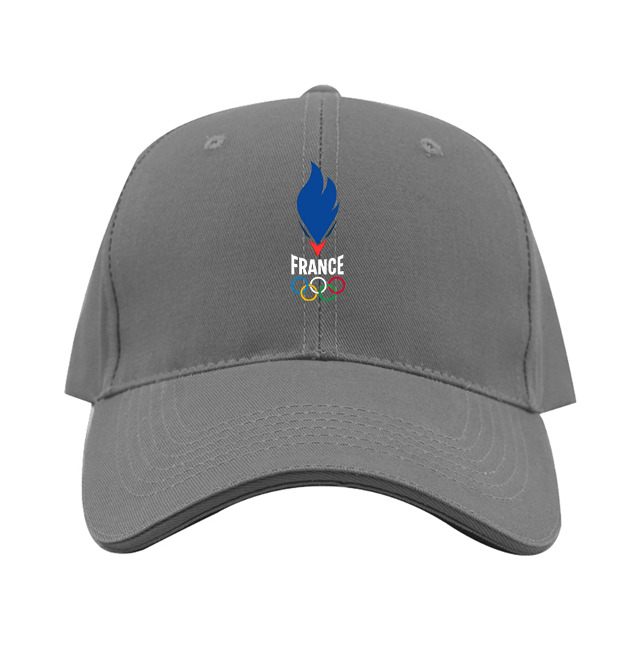 France Olympia 2024 Dad Baseball Cap Hat