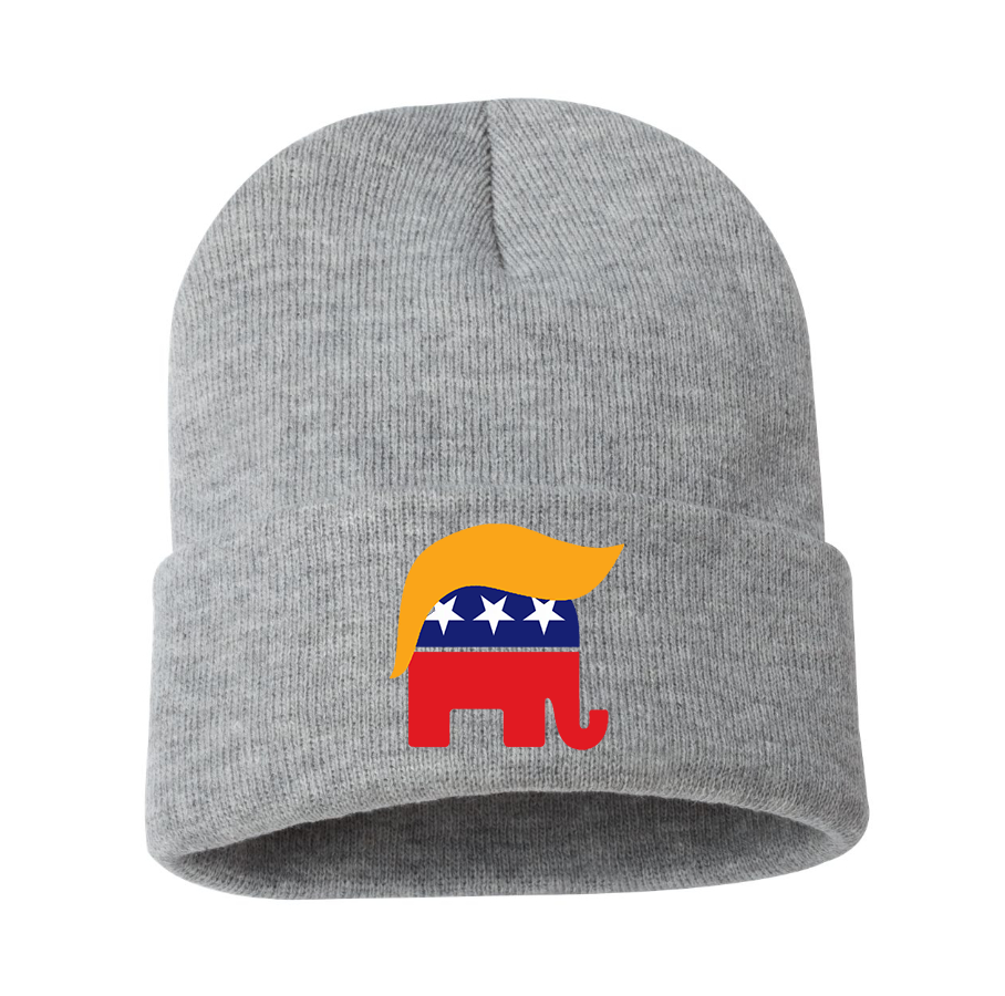 Donald Trump Hair Elephant Beanie Hat