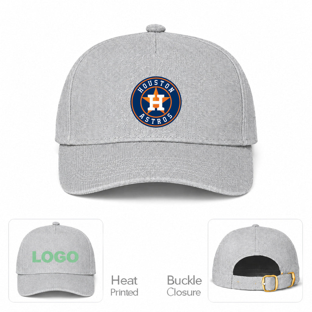 Houston Astros Dad Baseball Cap Hat