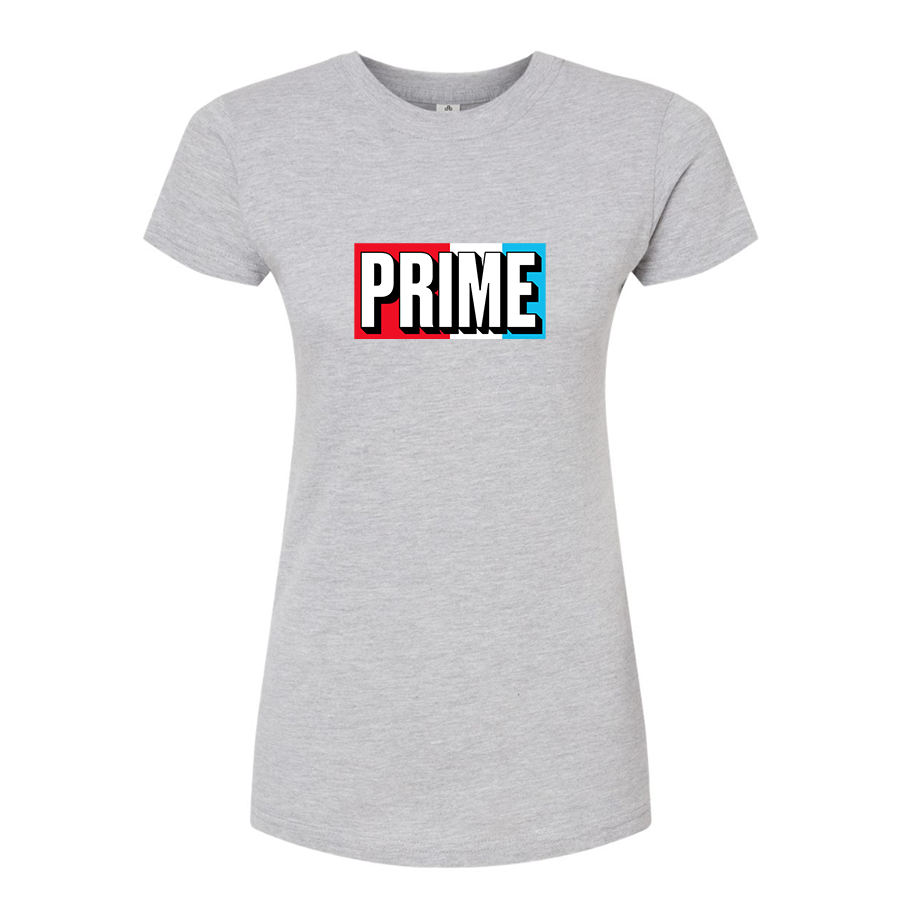 Women's Prime Drink Round Neck T-Shirt