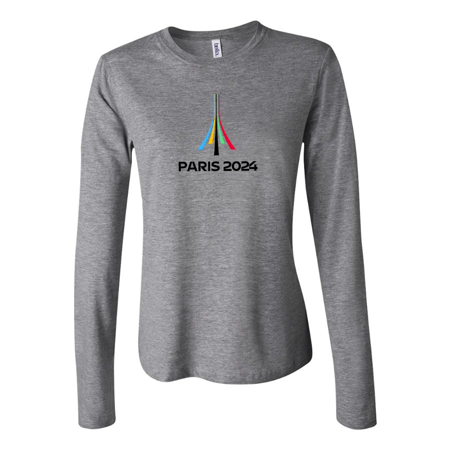 Women's Olympia Paris 2024 Long Sleeve T-Shirt