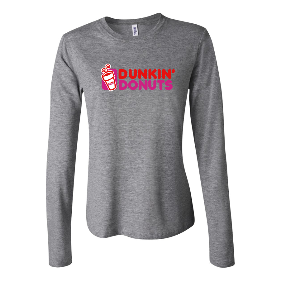 Women's Dunkin Donuts  Long Sleeve T-Shirt