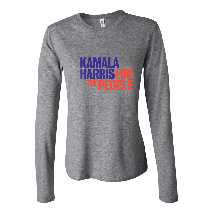 Women's Kamal Harris For The People 2025 Long Sleeve T-Shirt