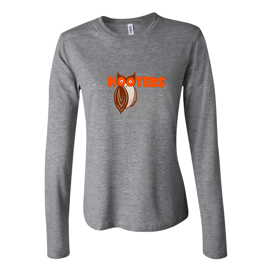 Women's Hooters Long Sleeve T Shirt – Tee