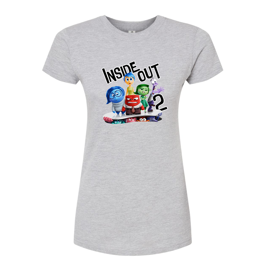 Women's Inside Out 2 Round Neck T-Shirt