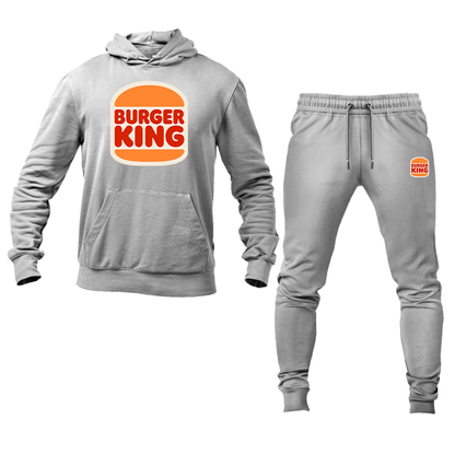 Men's Burger King Hoodie and Joggers Set