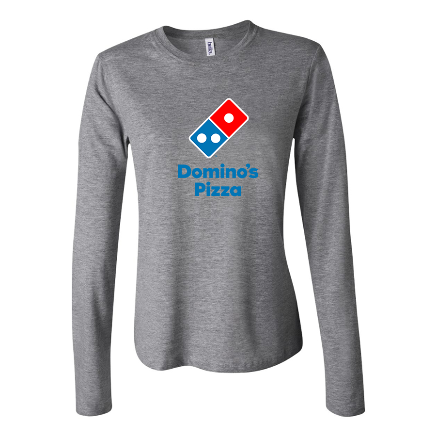 Women's Domino's Pizza Long Sleeve T-Shirt