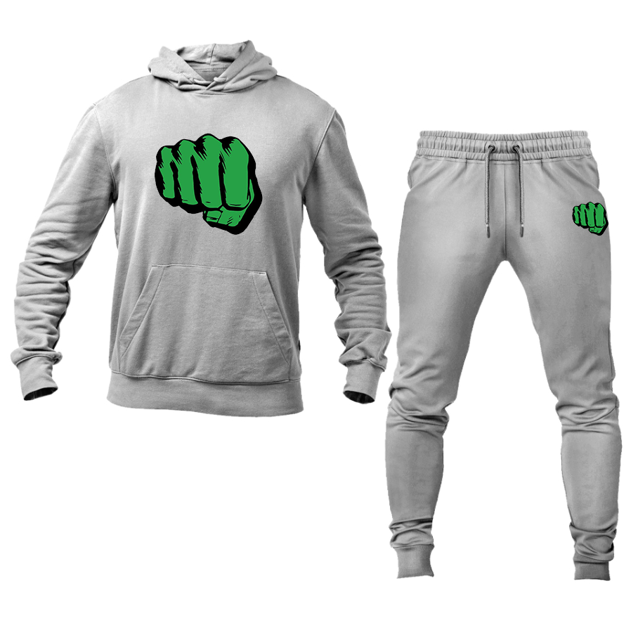 Men's Hulk Punch Hoodie and Joggers Set