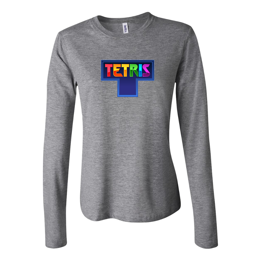 Women's Tetris Long Sleeve T-Shirt