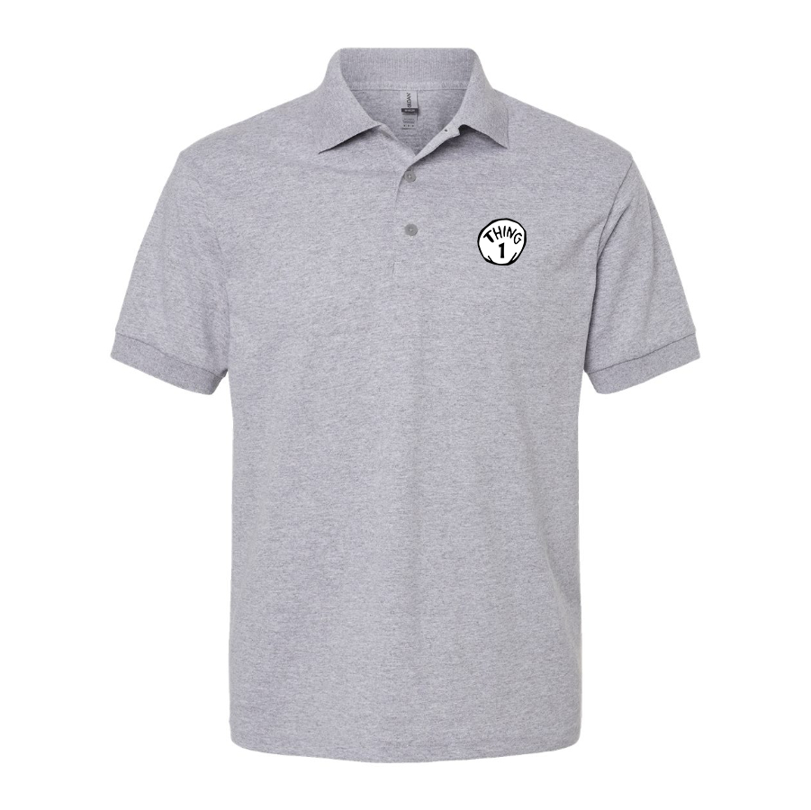 Men's Dr. Suess Thing 1 Dry Blend Polo