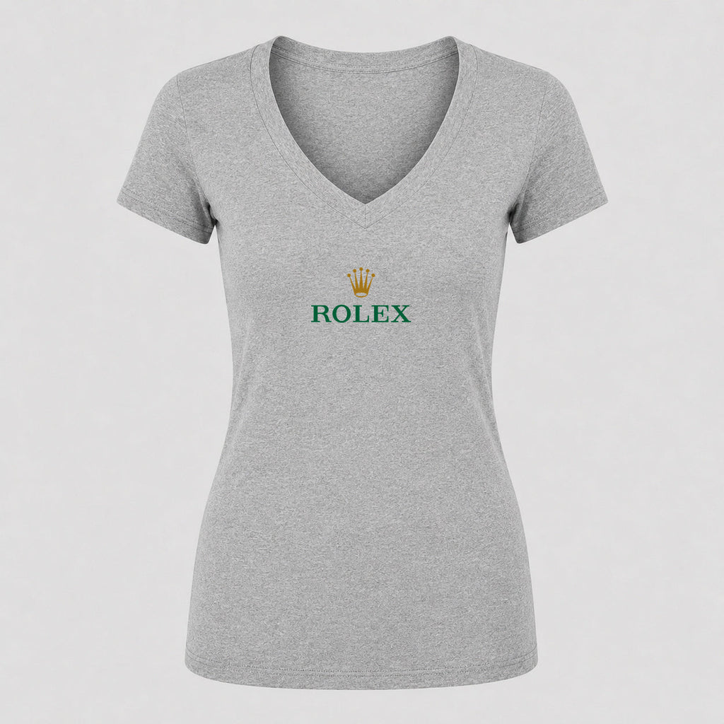 Women's Rolex V Neck T-Shirt