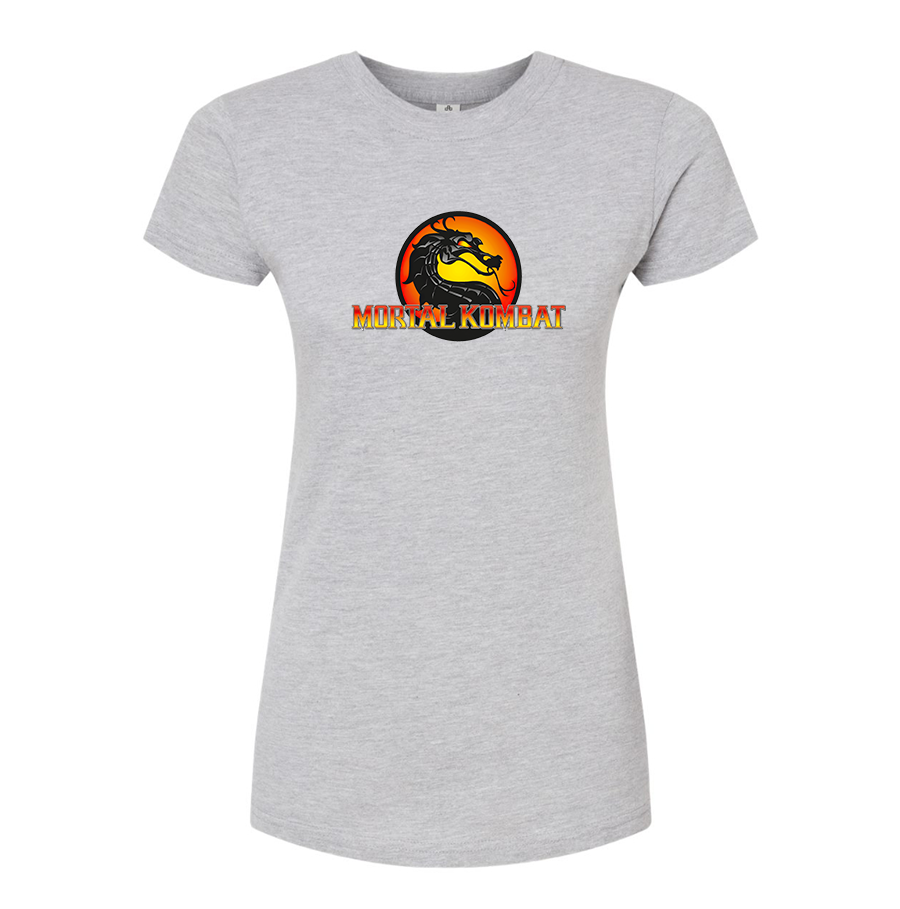 Women's Mortal Kombat Round Neck T-Shirt