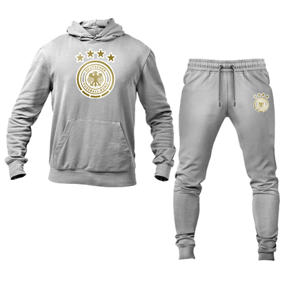 Men's Germany soccer Hoodie and Joggers Set