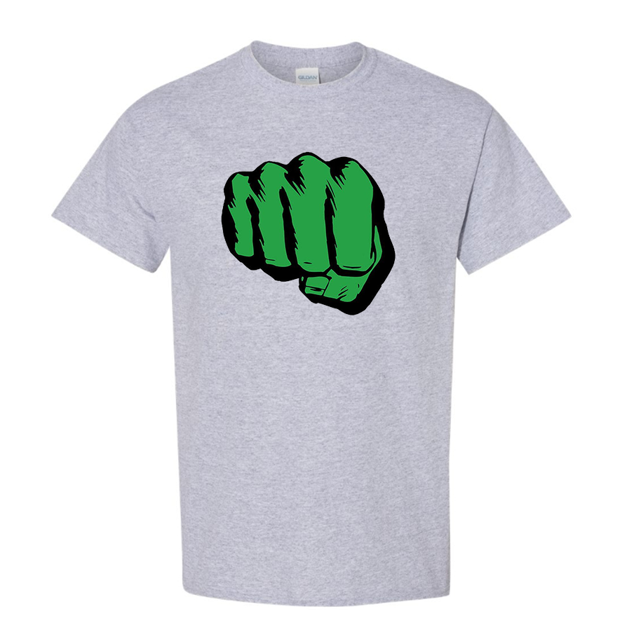 Men's Hulk Punch Cotton T-Shirt