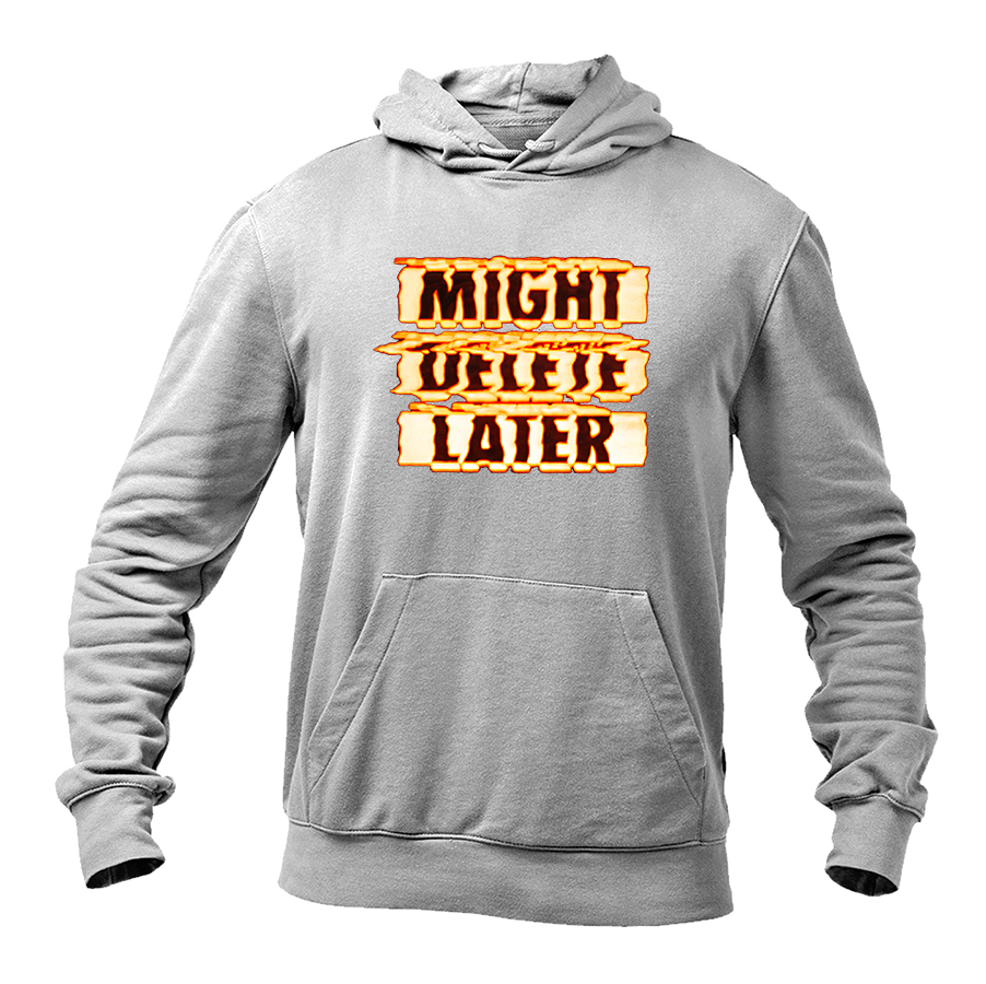 Men's Might Delete Later - J Cole Pullover Hoodie