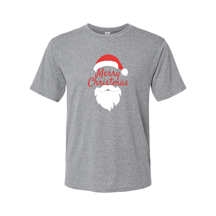 Men's Merry Christmas Santa Claus Performance T Shirt – Tee