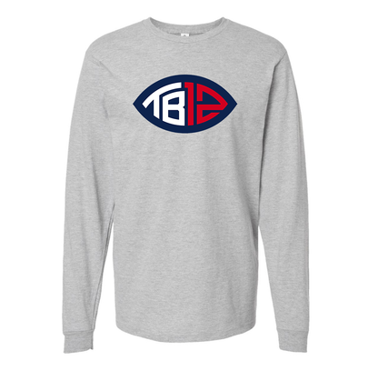 Men's Tom Brady 12 Long sleeves T-Shirt