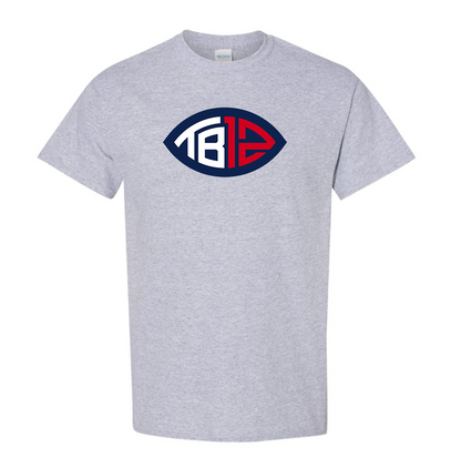 Men's Tom Brady 12 Cotton T-shirt