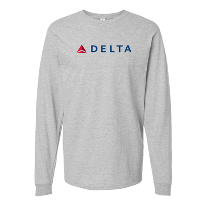 Men's Delta Airlines Long sleeves T-Shirt