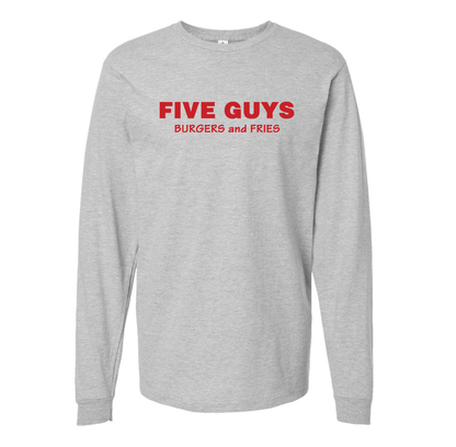 Men's Five Guys  Long sleeves T-Shirt