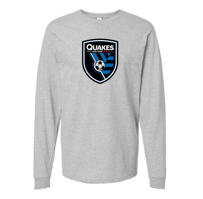 Men's San Joke Earthquakes  Long sleeves T-Shirt