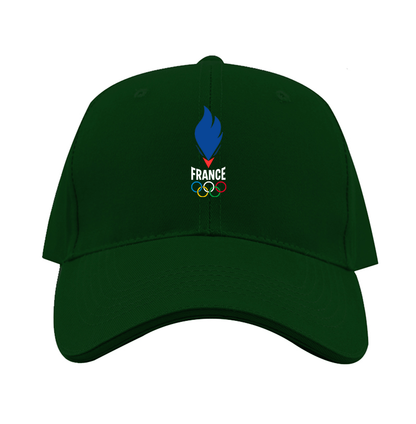 France Olympia 2024 Dad Baseball Cap Hat